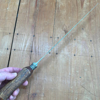 Hoffritz 11" Salmon / Ham Flexible Slicer Stainless Stag Sheffield 1950s-60s