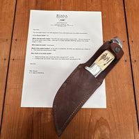 R H Ruana Model 15C Knife Bonner Montana 1943-44 All Original