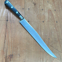Sabatier Thiers Issard 4 Star Elephant 7.75" Yataghan Carving Carbon Steel 1960s early 70s