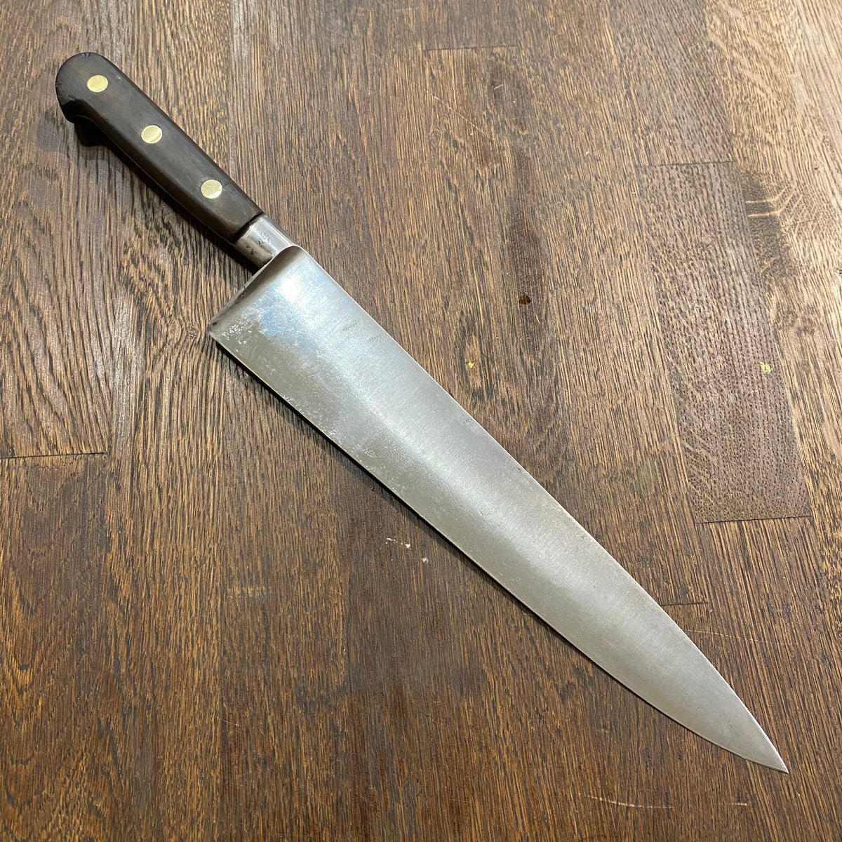 Sabatier Trumpet 10” Chef Knife Carbon Steel 1950s-70s