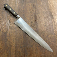 Sabatier Trumpet 10” Chef Knife Carbon Steel 1950s-70s