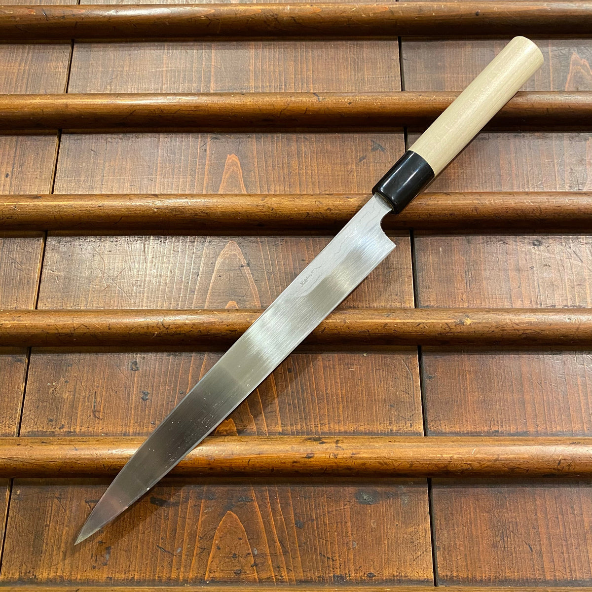 Shigefusa Kitaeji 240mm Yanagi W Saya & Box