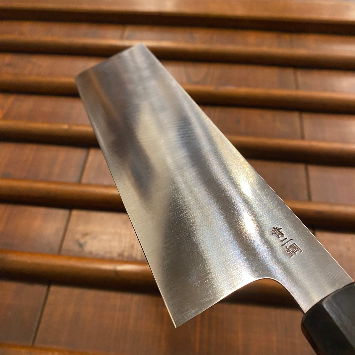 Takada No Hamono 165mm Nakiri Aogami 2 Iron Clad Ho & Horn Octagon