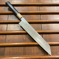 Konosuke Fujiyama 270mm Kiritsuke Aogami 1 Ebony Blonde Lefty