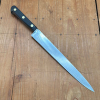 Sabatier Professional 9.75" Flexible Slicer Carbon Steel Wood 1950s/60s