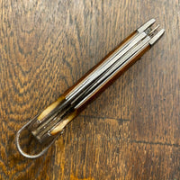 Imperial 3 3/8” Easy Opener Jack Carbon Blades Bone Scales US WW2 Issue