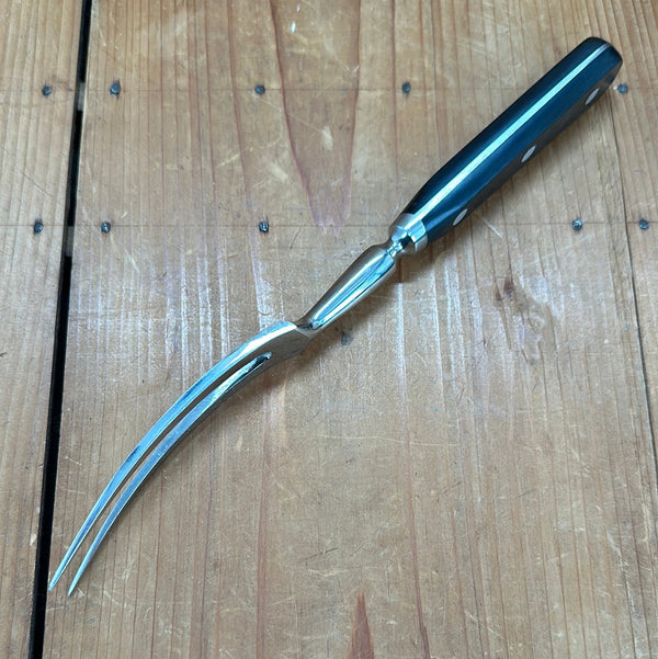 New Old Stock Sabatier Rhino Forged Stainless Pot Fork 1970s