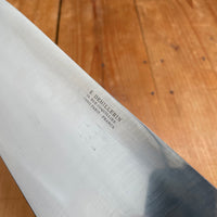 No 1 Dehillerin 300cm / 12.5" Abattre Heavy Chef Knife Stainless Steel Rosewood 22 oz
