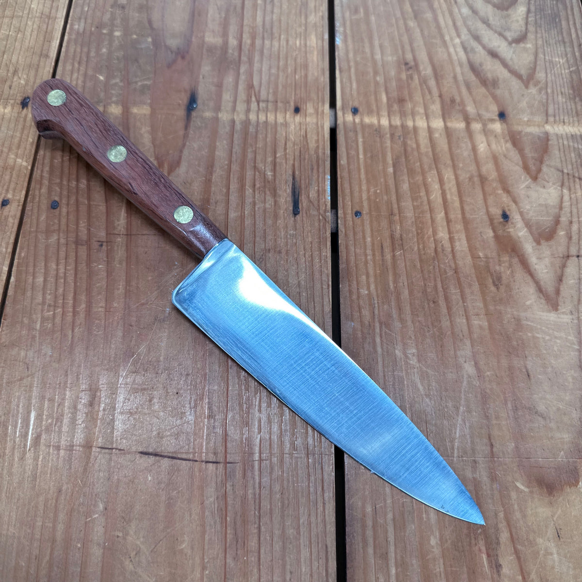 New Vintage Canadian 15cm / 6" Chef Carbon Rosewood 1950s