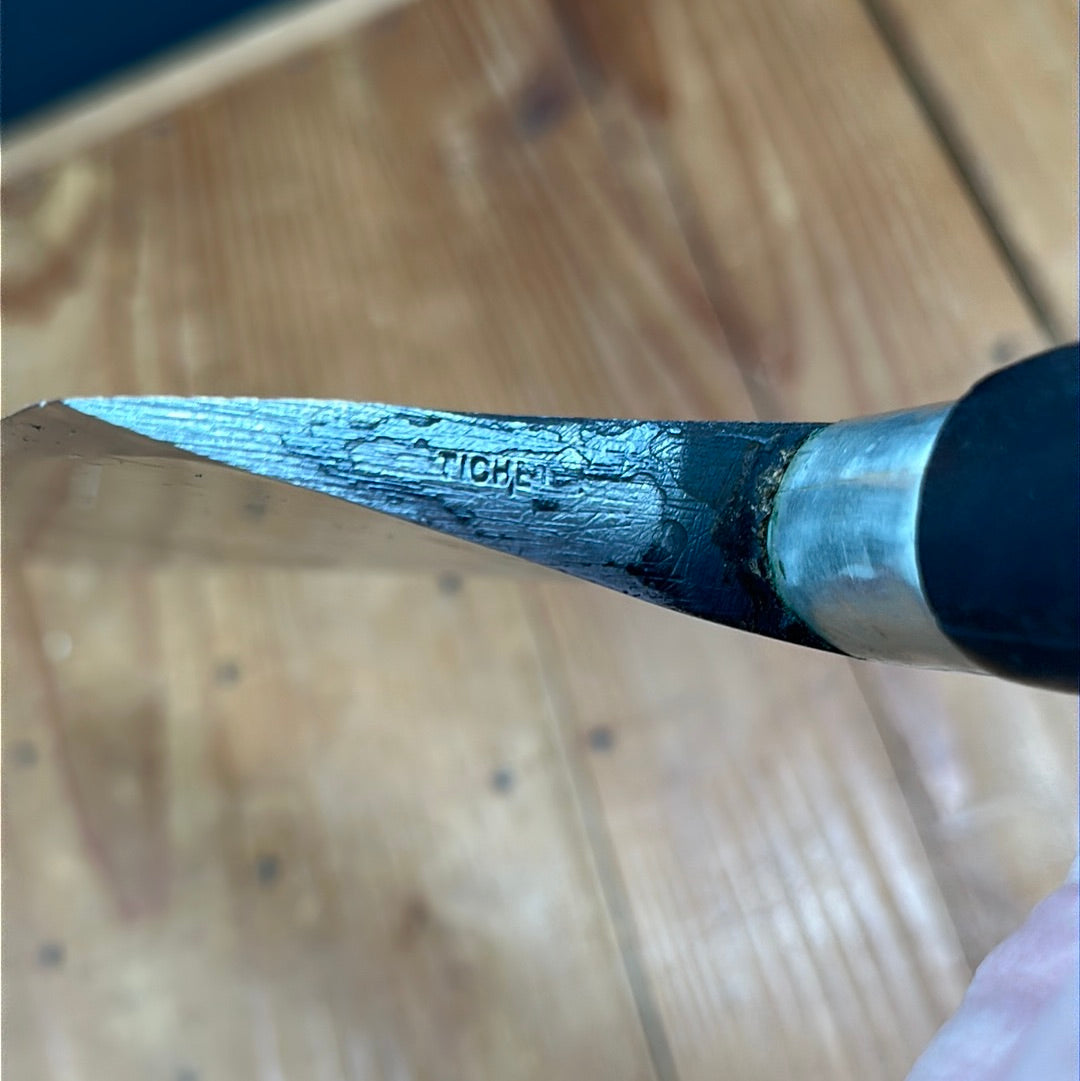 Tichet 14" Chef Knife Cuisine Massive / Nogent Style 1890-1920s Paris, France