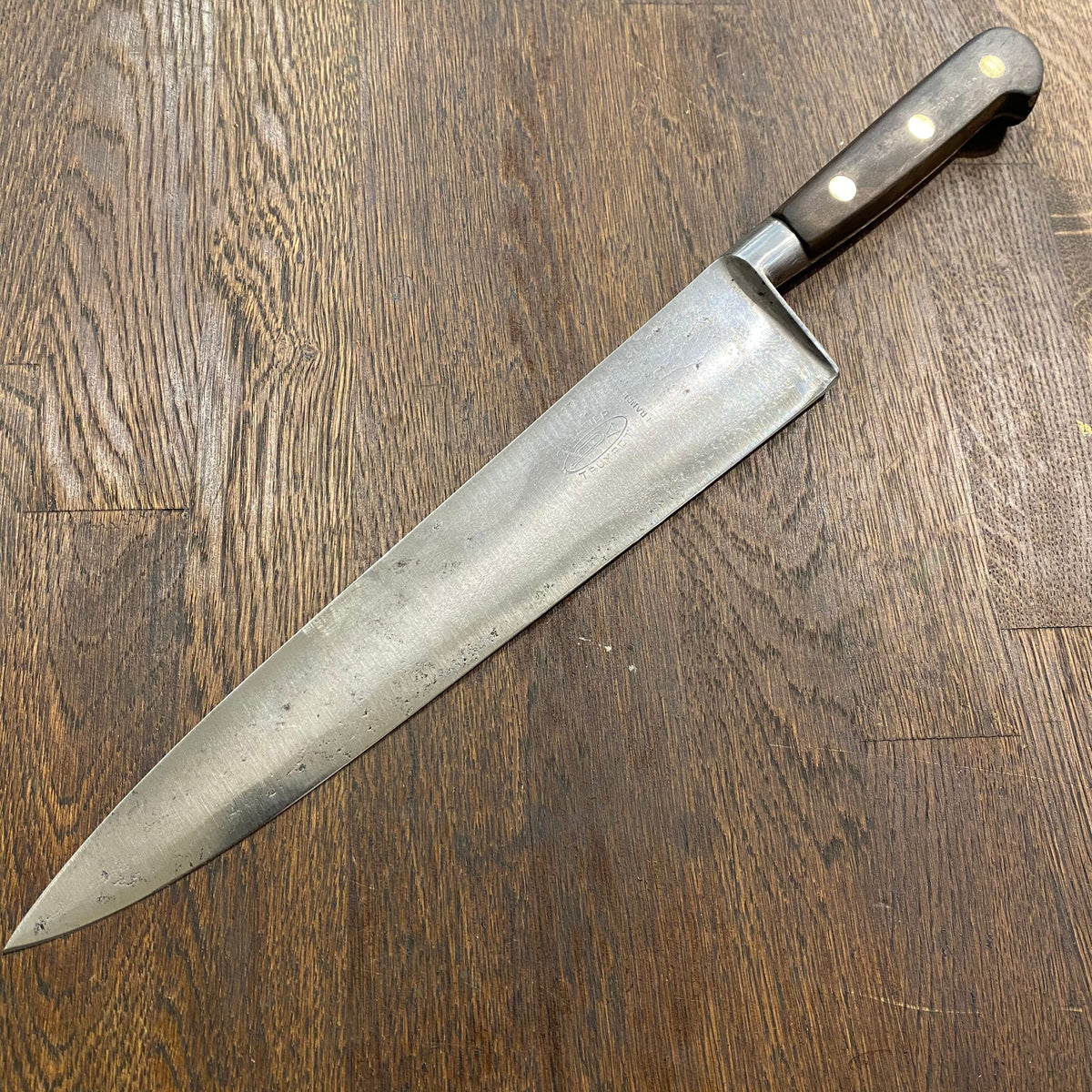 Sabatier Trumpet 10” Chef Knife Carbon Steel 1950s-70s