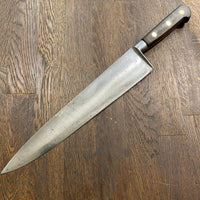 Sabatier Trumpet 10” Chef Knife Carbon Steel 1950s-70s