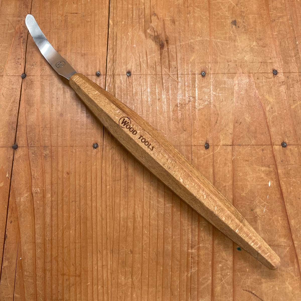 Wood Tools Left Handed Compound Curve Spoon Knife with Handle – Bernal ...