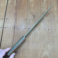 Unmarked 10" Scimitar Carbon Steel USA 1960s 70s