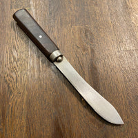 Lindsay’s Best 5.75” Bullnose Butcher Carbon Steel Rosewood
