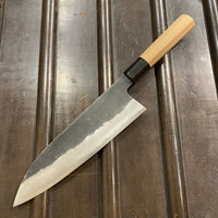 Sakai Kikumori 210mm Wa Gyuto - Shirogami 1 - Kurouchi