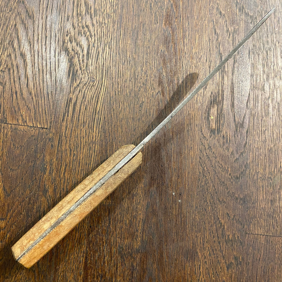 Unmarked 5.5” Skinning Knife Hand Forged Carbon Steel