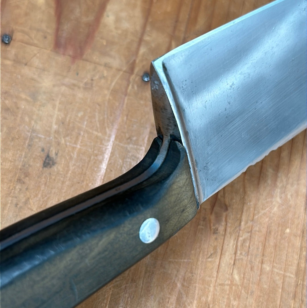 Art Ullis Tacoma Wash 10.25” Chef Knife Transitional Carbon Steel 1960s Solingen