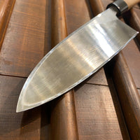 Yoshikane 180mm Deba V2 Suminagashi W Saya & Box