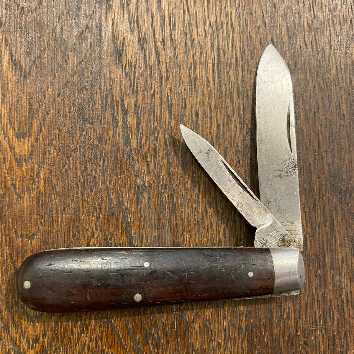 Ulster Knife Co. 3” Barehead Jack Carbon Blades Rosewood Scales 1876-1941