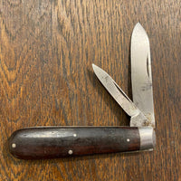Ulster Knife Co. 3” Barehead Jack Carbon Blades Rosewood Scales 1876-1941