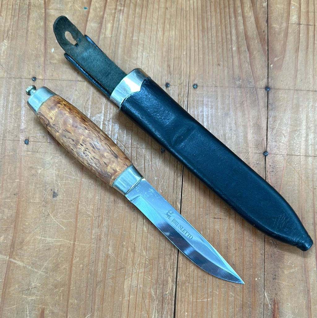 Granbit Brusletto Granbit 110mm Stainless & Birch Norway -Recent 2000-2010 ...
