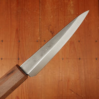 Bernal Cutlery x Konosuke GS+ 140mm Ko-Sabaki SLD Kurouchi Khii Laurel Handle with Leather Sheath