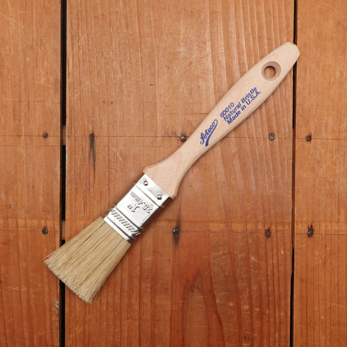 Ateco 1" Flat White Boar Bristle Brush