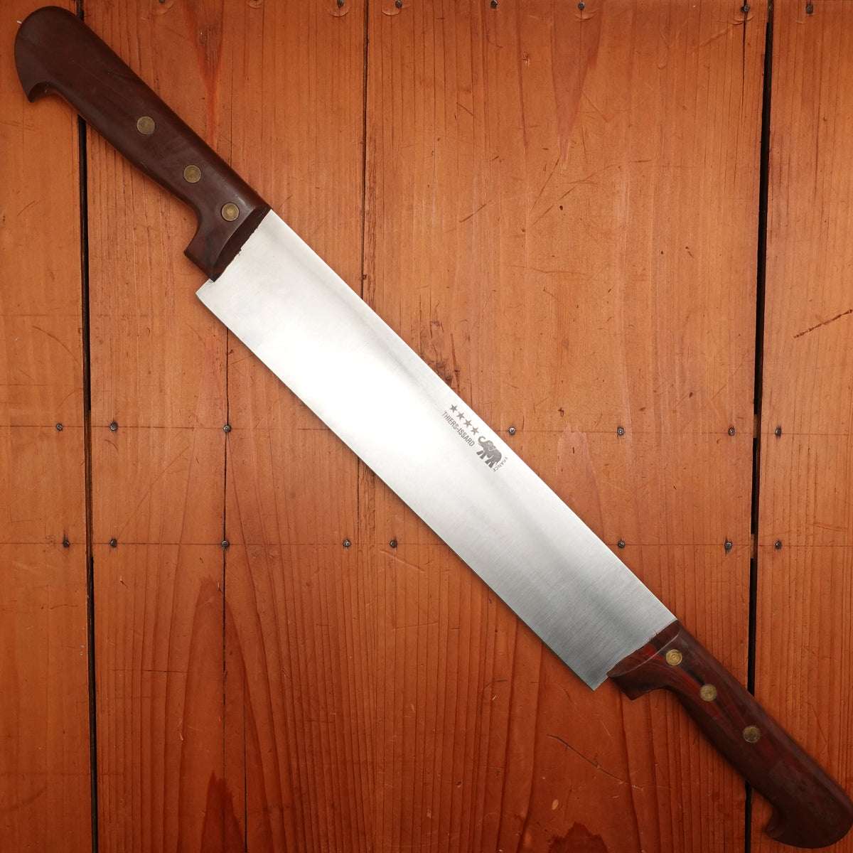 Thiers Issard 11" Cheese Knife Stainless & Plastic 1970s-80s