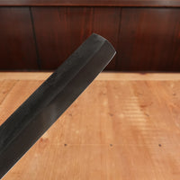 Alma Knife Co. 155mm Nakiri 26c3 Nashiji Cherry Ebony Handle