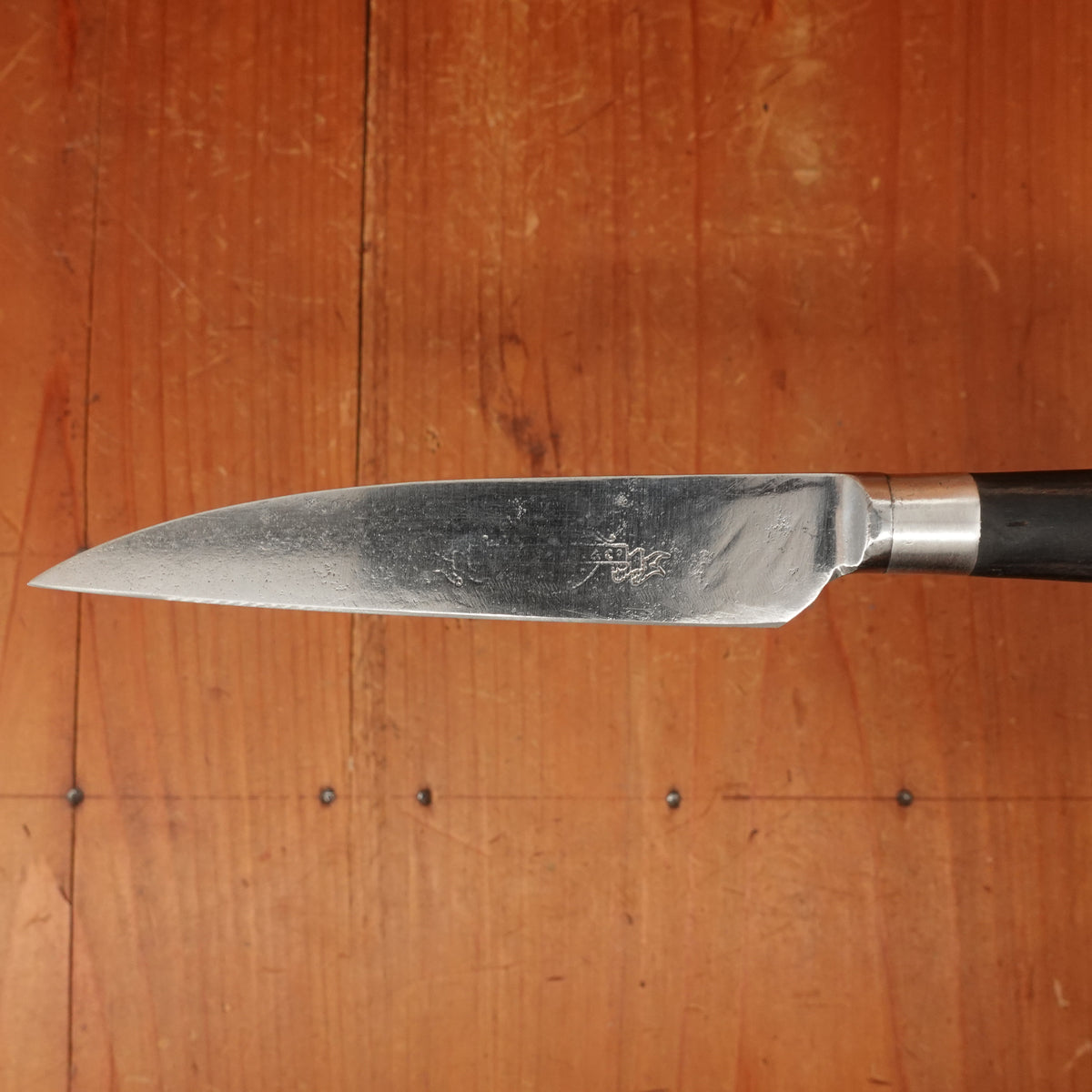 4" Sheepsfoot Paring Knife Carbon Steel Ebony Sweden 1900-1930?