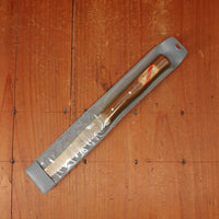 New Old Stock R Herder Windmuhlenmesser 4.25" Serrated Utility Stainless Palissander Solingen 1960s 70s