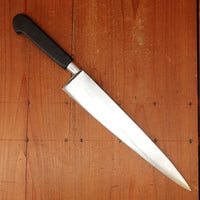 Refurbished K Sabatier Jeune 10" Chef Knife Cuisine Massif Nogent Carbon Steel Thiers 1950s-60s