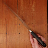 Refurbished K Sabatier Jeune 10" Chef Knife Cuisine Massif Nogent Carbon Steel Thiers 1950s-60s
