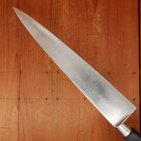 Refurbished K Sabatier Jeune 10" Chef Knife Cuisine Massif Nogent Carbon Steel Thiers 1950s-60s