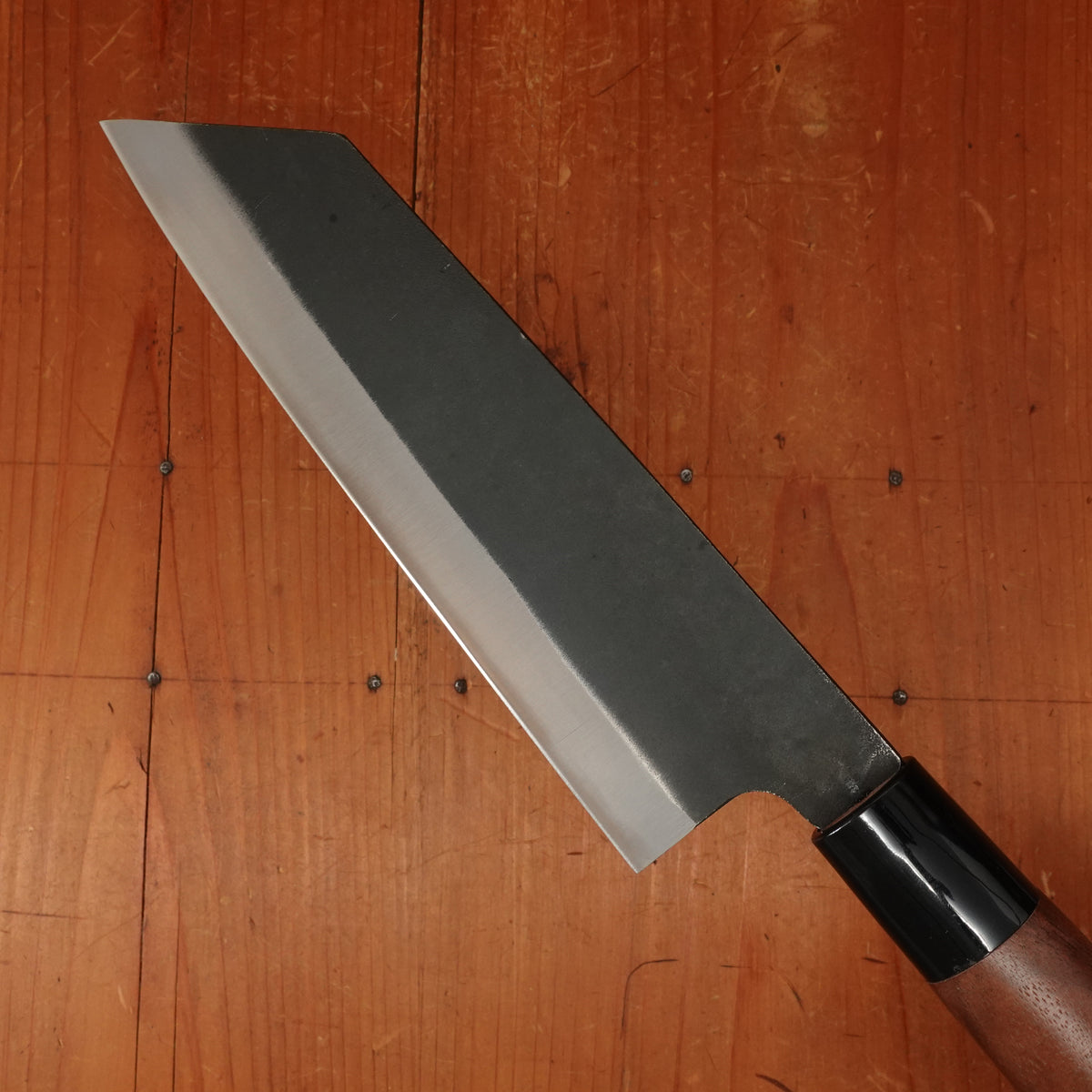 Hitohira Hizen 190mm Bunka Shirogami #2 Kurouchi Walnut Handle