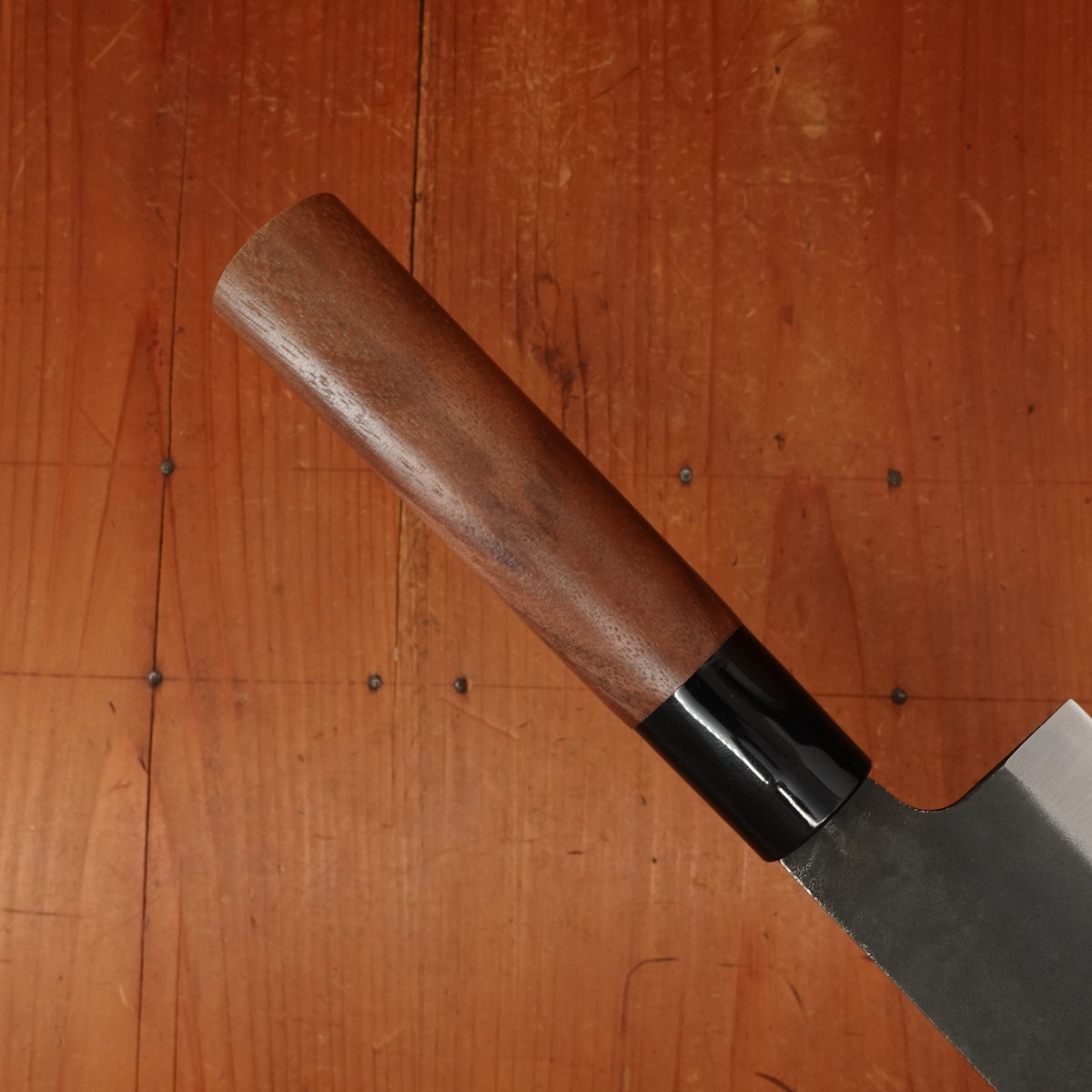 Hitohira Hizen 190mm Bunka Shirogami #2 Kurouchi Walnut Handle
