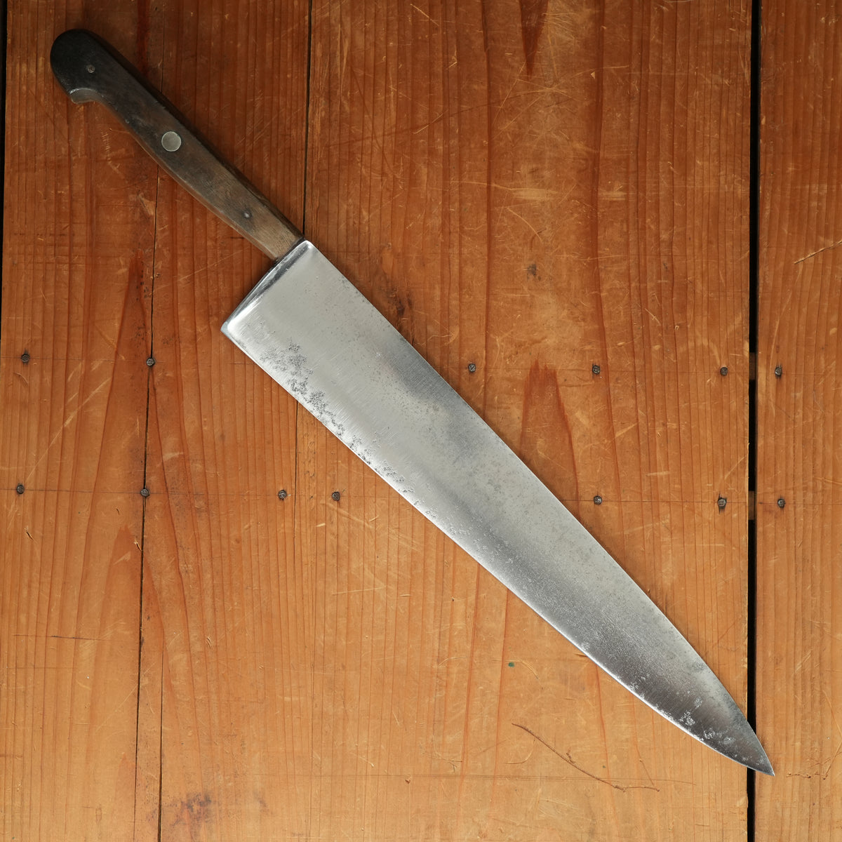 Vintage J A Henckels 12.5” Chef Knife 102-12” Solingen, Germany Pre-War?