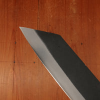 Hitohira Hizen 190mm Bunka Shirogami #2 Kurouchi Walnut Handle