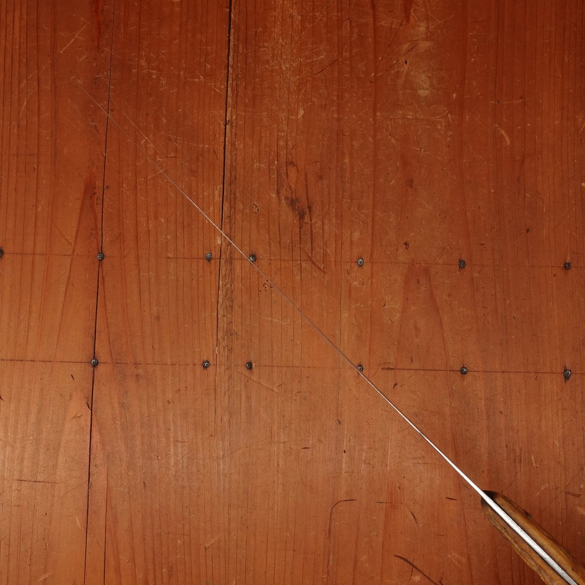 J Rotschen K.K. Hof Messerschmied 10.5" Flexible Slicer Fillet Carbon Steel & Stag Vienna 1890s-1920?