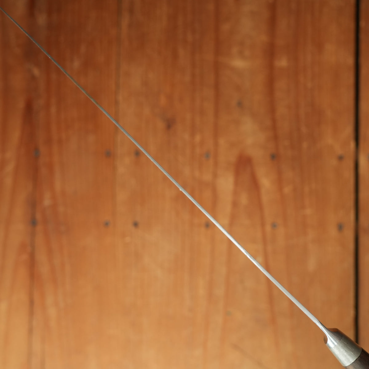 Vintage Jernbolaget 10" Slicer Forged Stainless Macassar Ebony Eskilstuna, Sweden 1950-70