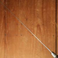 Vintage Jernbolaget 10" Slicer Forged Stainless Macassar Ebony Eskilstuna, Sweden 1950-70