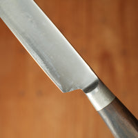 Vintage Jernbolaget 10" Slicer Forged Stainless Macassar Ebony Eskilstuna, Sweden 1950-70