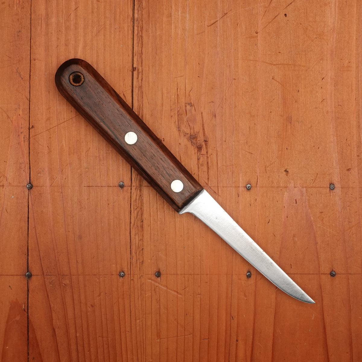 Dexter / LL Bean 4" Boning Carbon Steel & Rosewood 1950s-60s