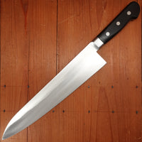 Morihei Hisamoto Hagane 300mm Gyuto Carbon Steel Pakka Handle