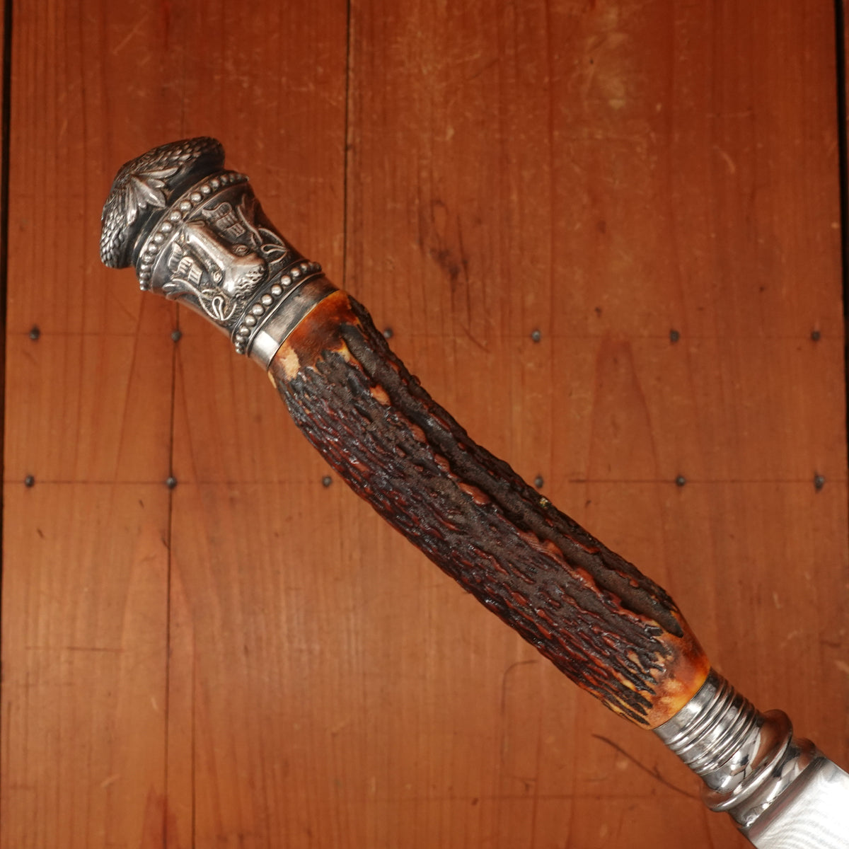 Joseph Rodgers & Sons Lg Carving Knife Carbon Steel Sheffield (Argentine Export?) 1880s-1900