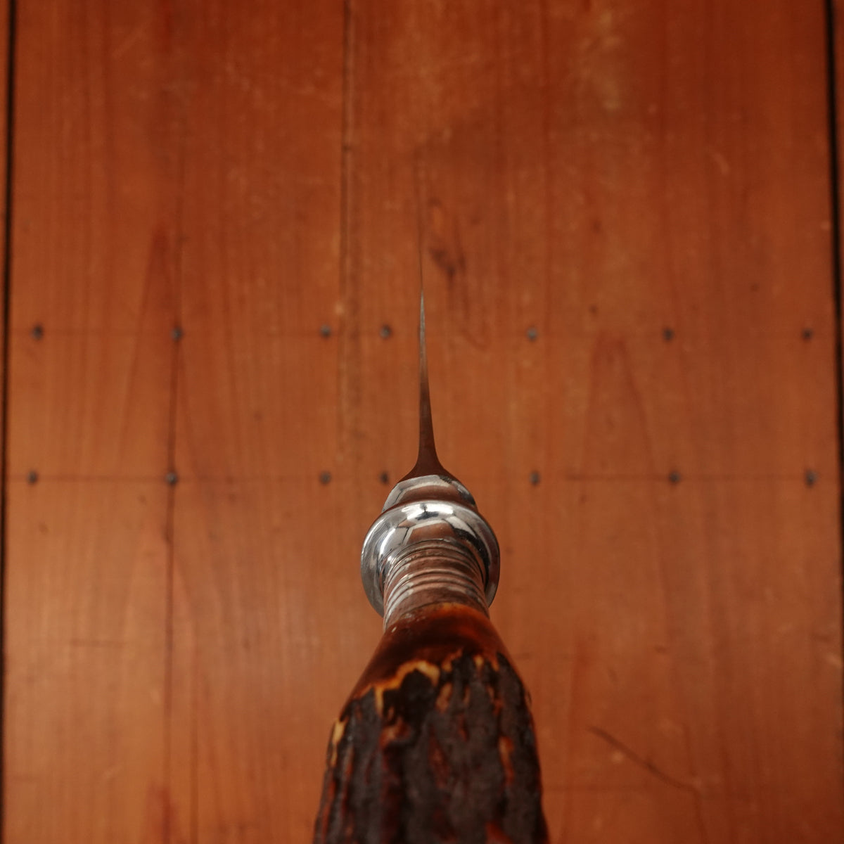 Joseph Rodgers & Sons Lg Carving Knife Carbon Steel Sheffield (Argentine Export?) 1880s-1900