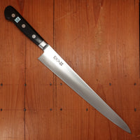 Morihei Hisamoto Hagane 270mm Sujihiki Carbon Steel Pakka Handle