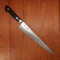 Morihei Hisamoto Hagane 240mm Sujihiki Carbon Steel Pakka Handle