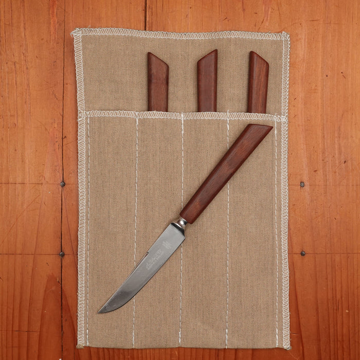 A Petre & Co Set 4 Steak Knives Sheffield 1950s